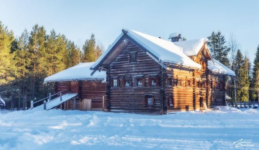 Зимняя сказка у Поморов на Русском Севере